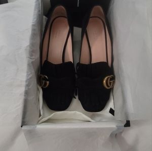 Gucci Marmont Double G Pumps